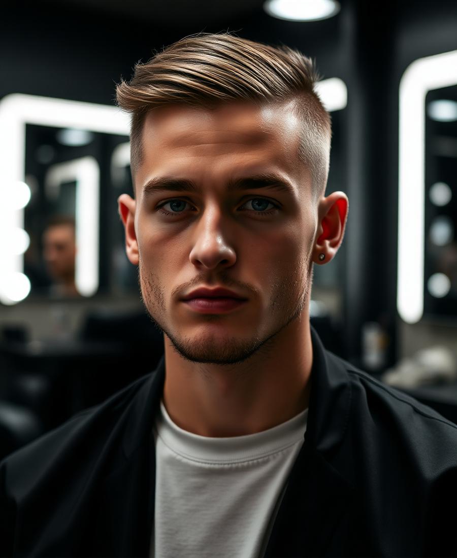 Joseph Marlowe, Beard & Razor Specialist at EMZ's Clipper